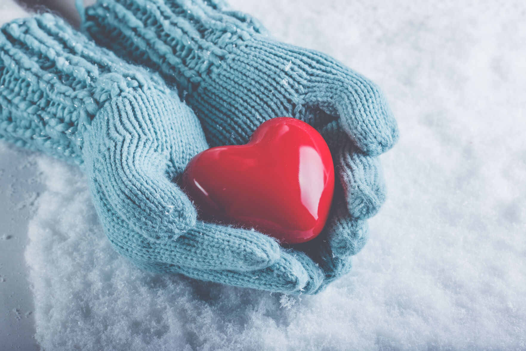 Gloves, heart